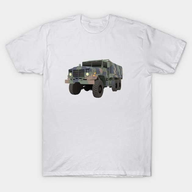 M939 / M923 US Military Heavy Truck T-Shirt by NorseTech